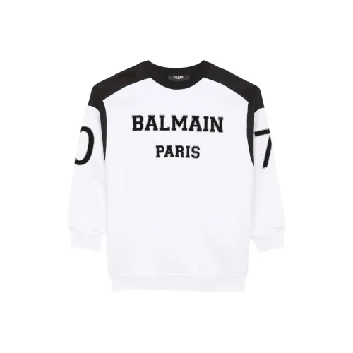 BALMAIN Свитер Детская одежда Париж Толстовка Белый Детский