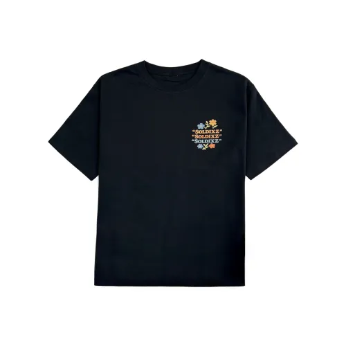 SoldiXZ Черная унисекс футболка