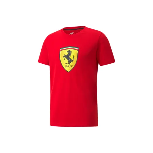 PUMA Scuderia Ferrari Racing Collection T-Shirt Мужская Гоночная Красная