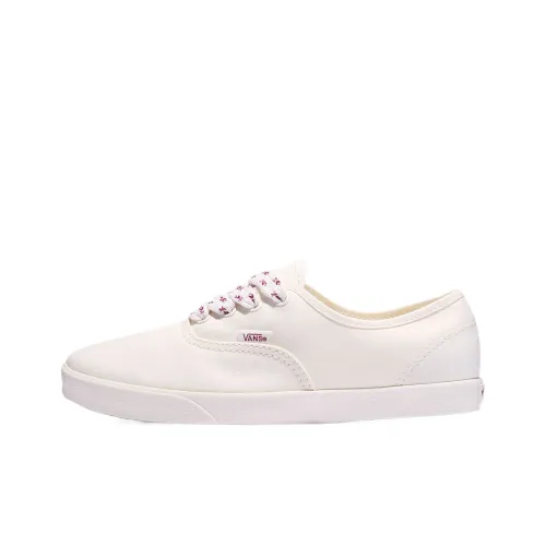 Vans Authentic Low Top Скейтборд Кроссовки Унисекс Белые