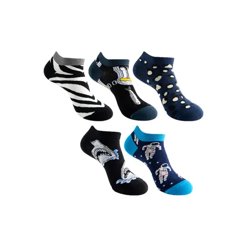 The Temptation Of The Muse No Show Носки Унисекс 5 пар