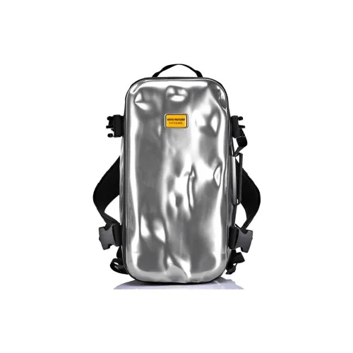 MILOOKY ABS+PC Шлем Сумка Рюкзак Стандартный Унисекс Серебристый Черный