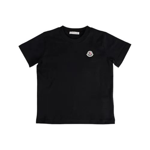 MONCLER Черные Kids T Рубашки