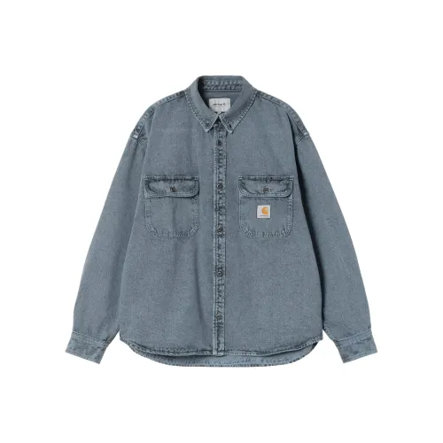 Carhartt WIP SS25 Tigan Рубашка Jac Denim Куртка Мужская