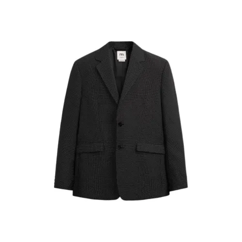 ZARA Черные Мужские Деловые Костюмы