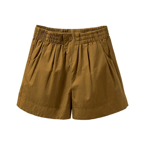 Cypress House Повседневные шорты женские тыквенно-оранжевые