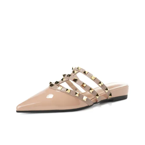 QITUMAUL Резиновая подошва устойчивая к истиранию домашние тапочки женские