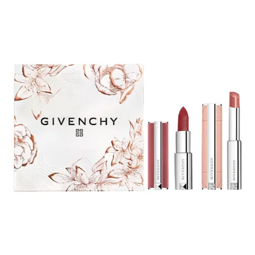 Givenchy Little Розовая Помада Lips Лимитированная Коробка Помады Велюр Натуральный 3,2г+3,4г