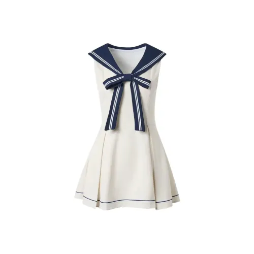 POPO.INFO Без рукавов Платье Женское