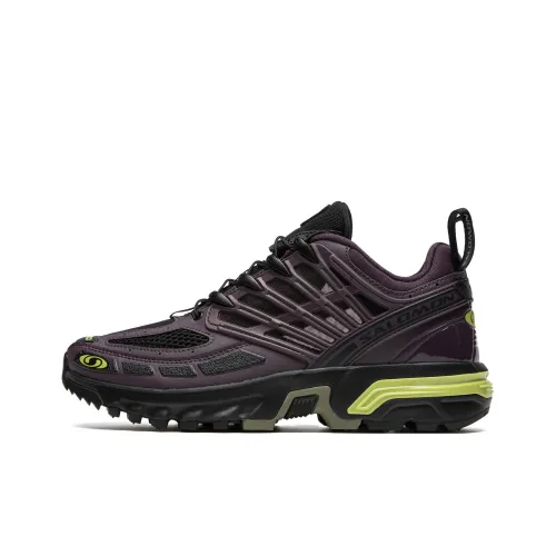 SALOMON ACS Pro Амортизация Поддержка Дышащий Низкий Топ Повседневная Обувь Унисекс Фиолетовый