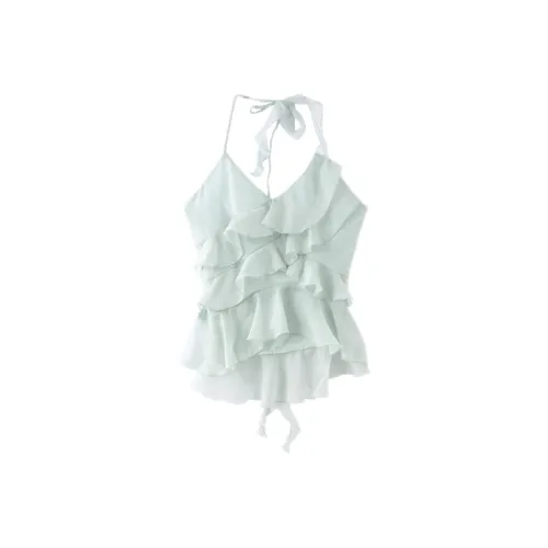 EMDPN Светло-голубые Женские Камисоли