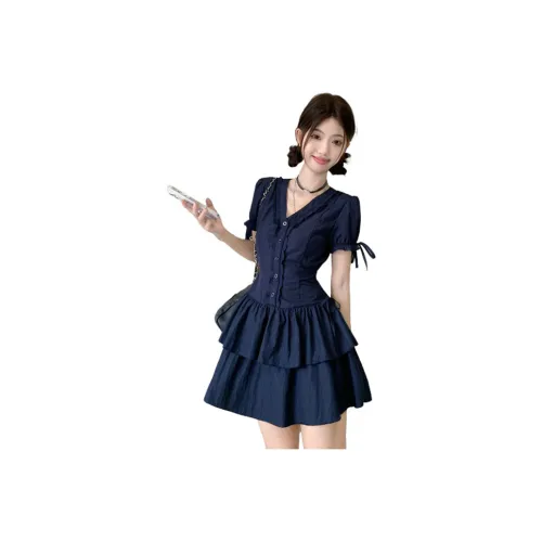 MISSHONEY MH Короткий рукав Платье Женское