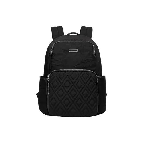 SWISS MILITARY Memory Polyester Microfiber Backpack Unisex Black SWISS MILITARY Memory Полиэстер Микрофибра Рюкзак Унисекс Черный