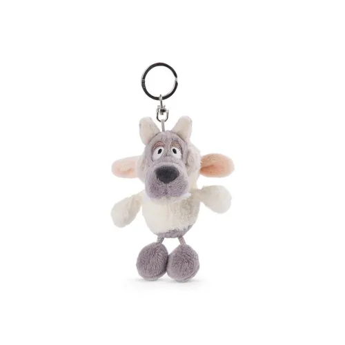 NICI Ulvie The Wolf WEARING Sheepskin. Кукла Плюшевая Подвеска 10 см Рекомендуемая Высота