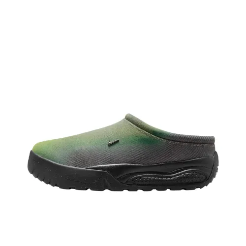 Nike ACG Rufus Slip Resistant Abrasion Resistant Низкий Топ Casual Унисекс Зеленый
