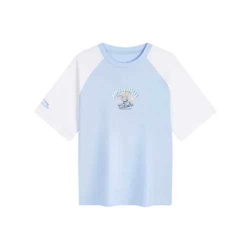 Antakids x XIAOFEIXIANG LIANMINGKUAN Т-рубашка Зеленый нефрит Синий Детский