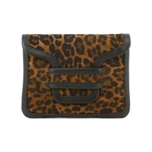 Pierre Hardy Замшевая сумка через плечо женская черная