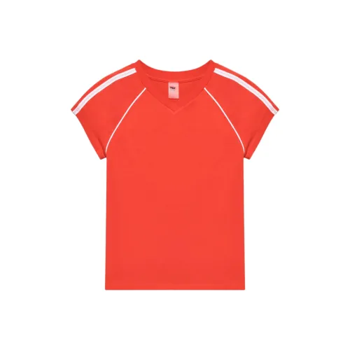 ARITZIA POPPY Красный/Белый/Poppie Красный/Белый Женские Т-рубашки