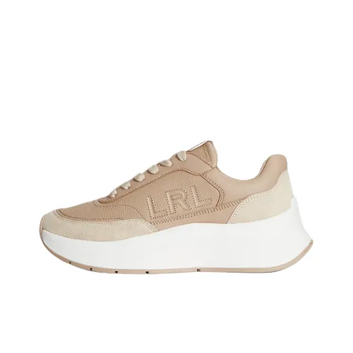 LAUREN RALPH LAUREN Фрэнки Low Топ Повседневная обувь Женская Хаки