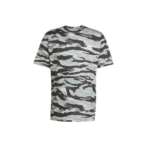 Adidas T-Shirt Мужская Серебряная Pebble