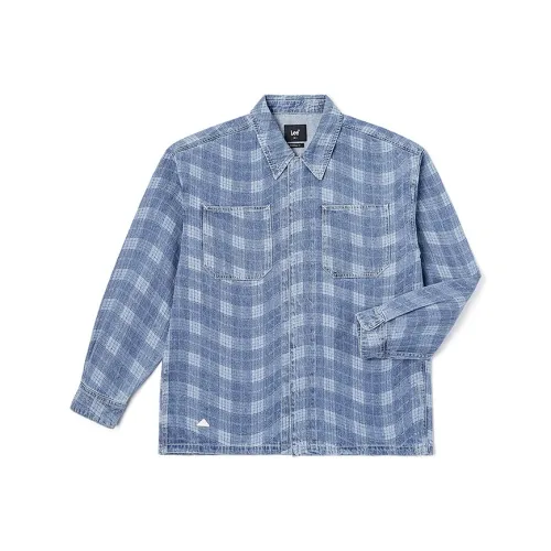 Lee Medium Blue Мужские Рубашки