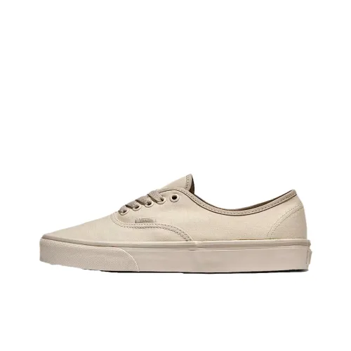 VANS Authentic Low Top Скейтборд Кроссовки Унисекс Бежевые