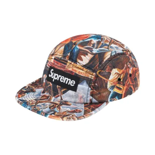 Supreme 100% хлопок саржа хлопковая ткань кепки унисекс многоцветные