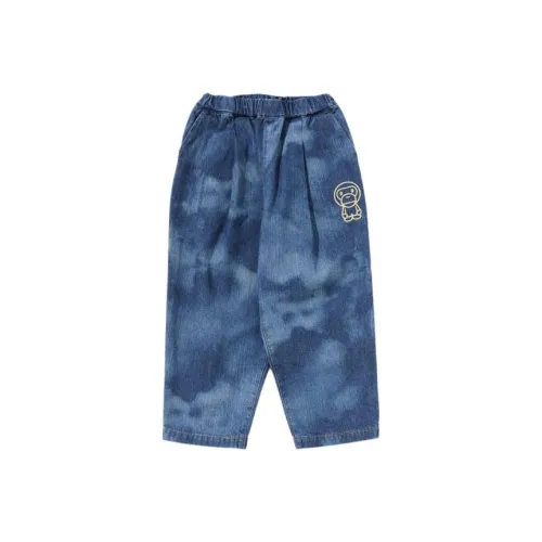 A BATHING APE Джинсы SS25 Темно-синий NYX Детский