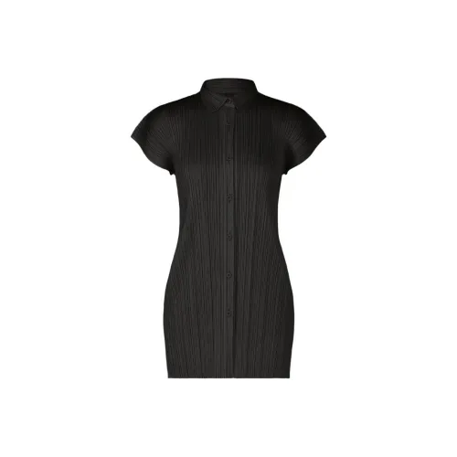 PLEATS PLEASE ISSEY MIYAKE Рубашка Женская Черная