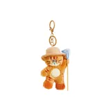 Брелок "Бабочка Котенок" - Коричневый