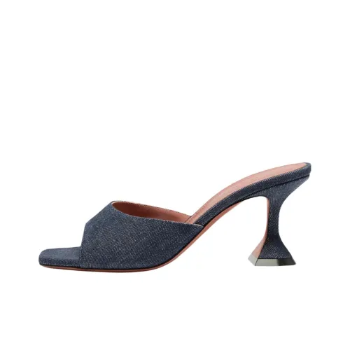 AMINA MUADDI Слипоны 7 см Женские Синие