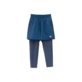 Темно-синие тренировочные штаны с эффектом двухслойности, быстро сохнущие