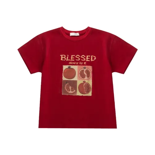 Miller Castle T-Shirt Красный Детский