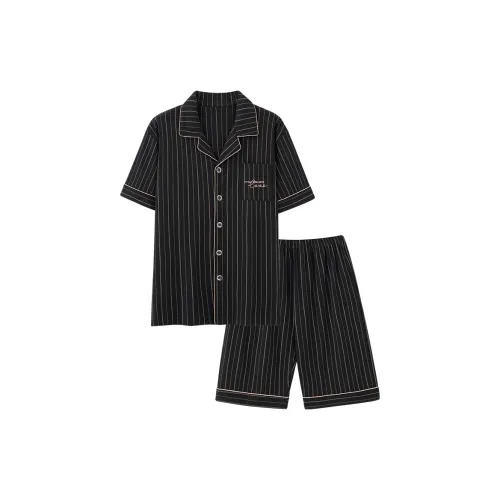 MULONGSHIJIA Черный мужской комплект пижам