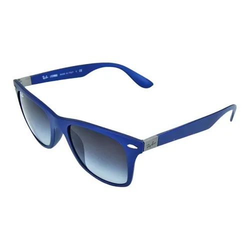 RayBan Пластиковая оправа Квадратные Солнцезащитные очки Унисекс Синий