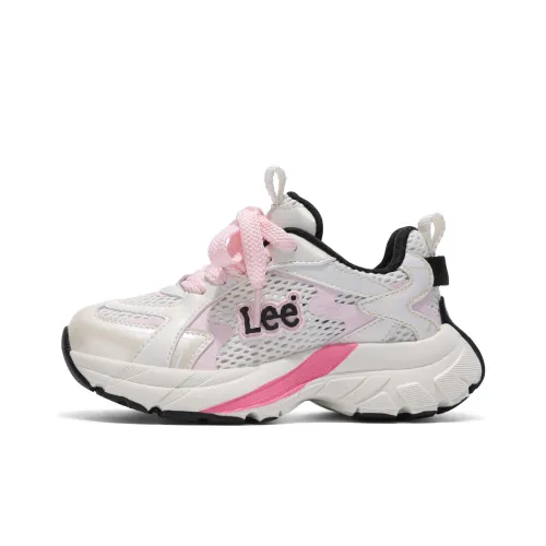 LEE KIDS' Повседневный Низкий Топ Бежевый Розовый Детский