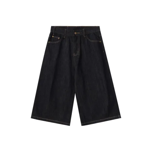 ZANSHI Оригинальные Черные Джинсовые Шорты Унисекс