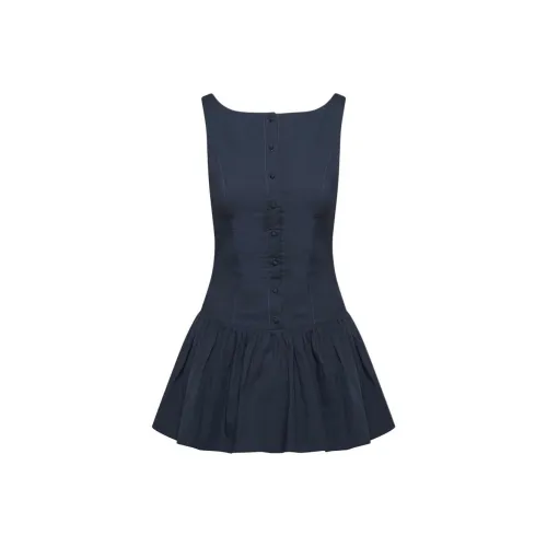 ARITZIA SS25 Sunday Best Foxglove Poplin Платье Без рукавов Платье Женское