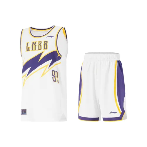 LINING YOUNG Повседневная Спортивная Одежда Стандартная Белая Детская