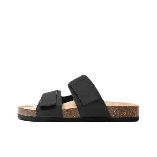 ZARA Слипоны Мужские Черные