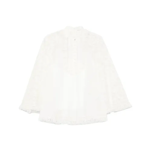 Zimmermann SS25 Рубашка Женская Белая