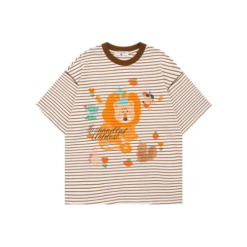 BEAR UNION Абрикос Женские Футболки