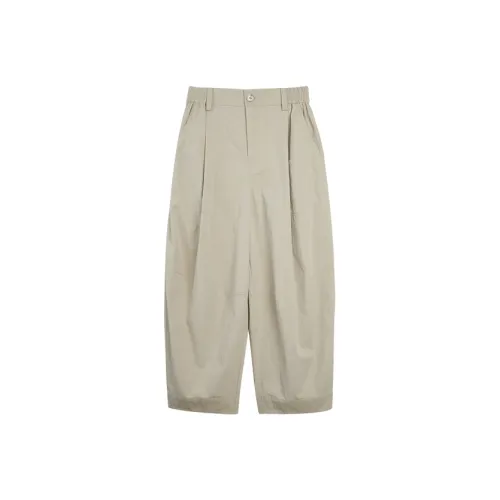 ELLE Светлый хаки Женские Повседневные брюки