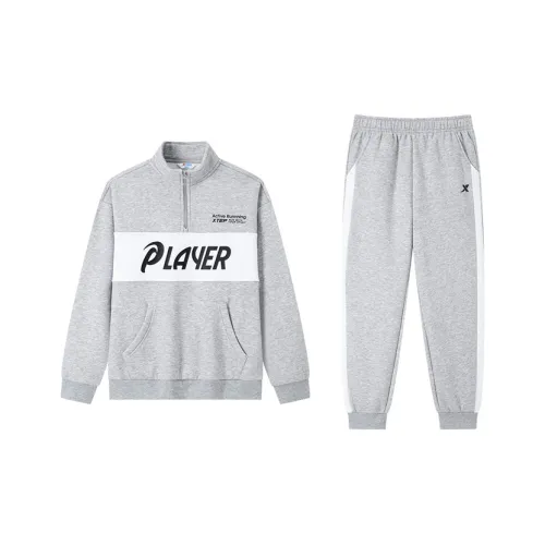 XTEP Повседневная спортивная одежда 120 175 Средний вересковый серый Подростки