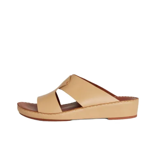 Loro Piana Слипоны Мужские Бежевые