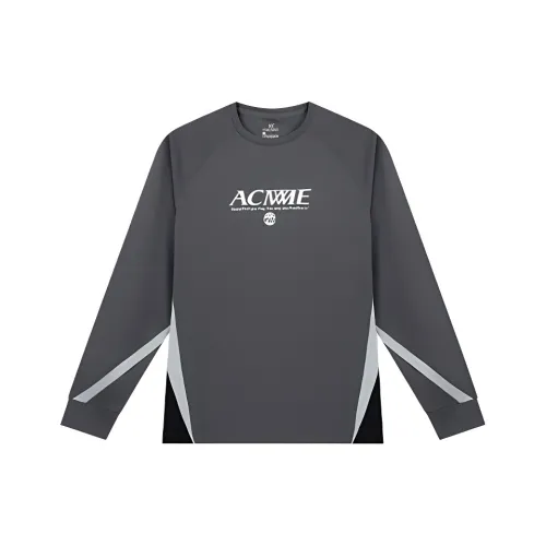 361° x ACME T-Shirt Мужская Гравий Серый Супер Черный