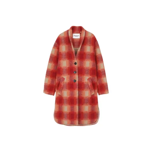ISABEL MARANT Женское красное пальто