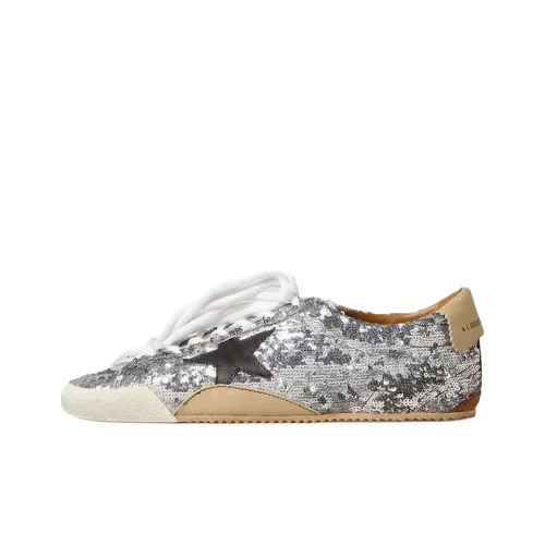 Golden Goose Кэжуал Низкий Топ Серебряный Женский