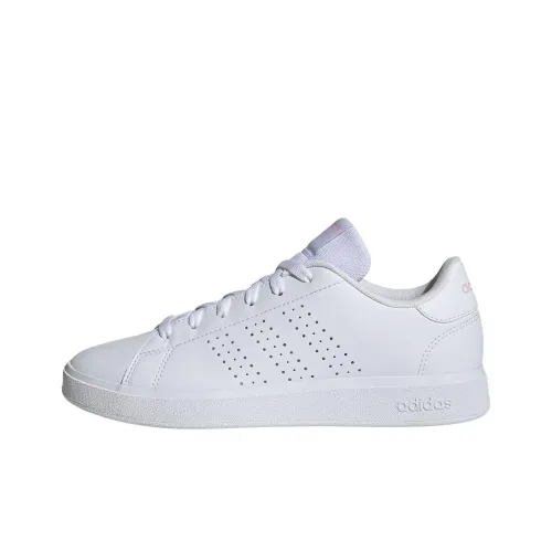 Adidas ADVANTAGE BASE 2,0 Slip-resistant Abrasion-resistant Low-top Skateboard Shoes Women's White Adidas ADVANTAGE BASE 2,0 Противоскользящие Износостойкие Низкие Кеды для Скейтбординга Женские Белые