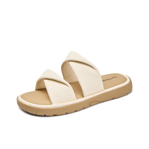 La Chapelle Slip Resistant Abrasion Resistant Слипоны Женские Бежевый